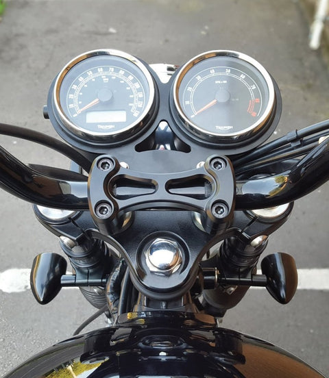 Cover Risers per Triumph Bonneville t100 CARB e EFI - cafetwin