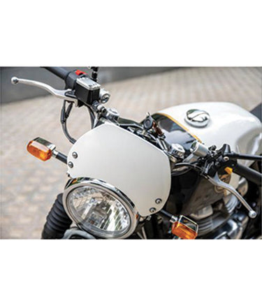 Windschutzscheibe für Interceptor und Continental GT - Weiß - Royal Enfield - cafetwin