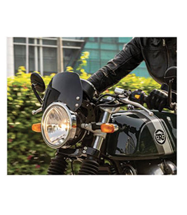  Bulle pour Interceptor et Continental GT - Noir - Royal Enfield - cafetwin