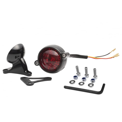 Luz trasera Moto LED Negro Eldorado