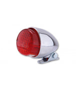 Tail Light Moto Mini Texas Chrome Homologated - cafetwin