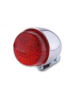 Mini Texas Chrome Approved Motorcycle Rear Light - cafetwin