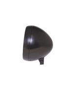 Motorcycle Front Headlight Custom 6" 1 - 2 Black - cafetwin