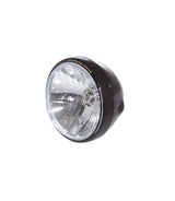 7" Black Motorcycle Headlight - Reno 2 - cafetwin