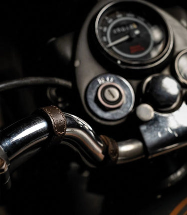 Colliers serre-câbles en cuir Café - cafetwin