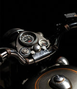 Colliers serre-câbles en cuir Café - cafetwin