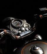 Colliers serre-câbles en cuir cognac - cafetwin