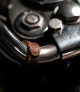 Colliers serre-câbles en cuir cognac - cafetwin