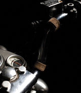 Colliers serre-câbles en cuir marron - cafetwin