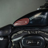 Tank Side Protectors - Mini Classic - Cherry Red - cafetwin