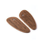 Tank Side Protectors - Mini Classic - Tobacco Suede - cafetwin