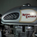 Tank Side Protectors - Mini Diamond - Black - cafetwin