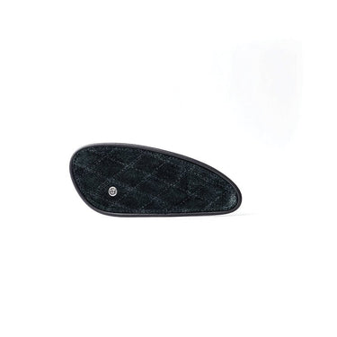 Tank Side Protectors - Mini Diamond - Black Suede - cafetwin