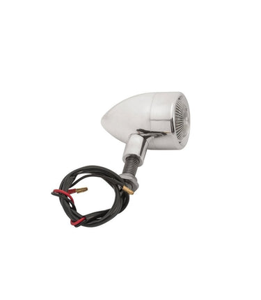 Clignotants Moto Custom Chromées Homologuées - Lot de 4 - cafetwin