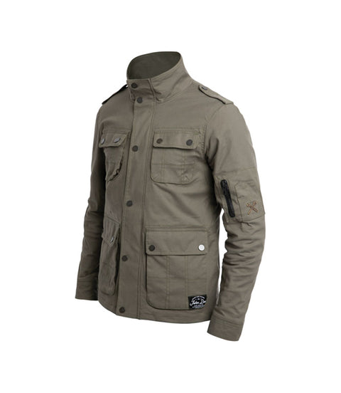 Giacca Moto John Doe Explorer Militare - cafetwin