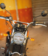 Headlight Grill for Royal Enfield and Triumph - Cafe Twin - cafetwin