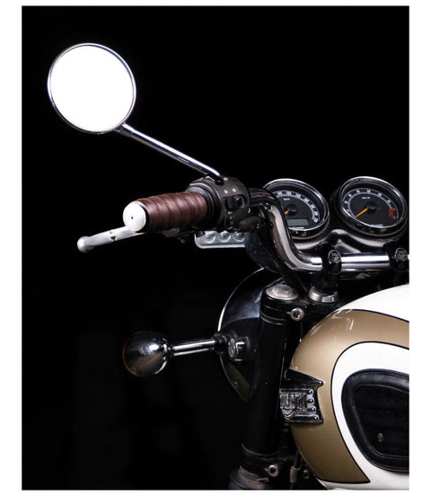 Knobs Moto Trip Machine Brown Coffee