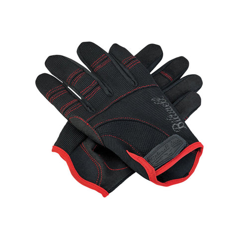 Gants d'été Biltwell Noir Rouge