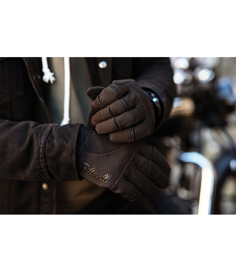 Handschuhe Moto Biltwell Schwarz Sommer