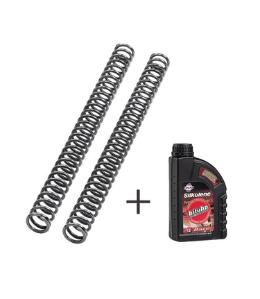 Kit Molle Forcella Bitubo per Triumph Scrambler con Olio Specifico - cafetwin
