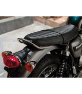 Passenger Grab Handle for Triumph - Gloss Silver - cafetwin