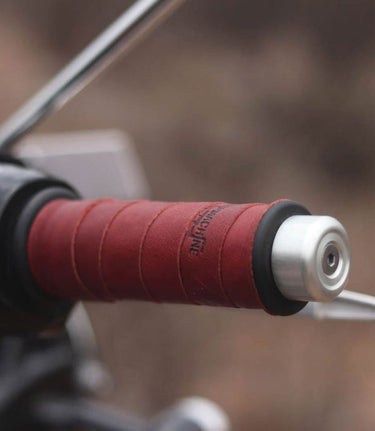 Grips Vintage Motorcycle Trip Machine - Cherry Red - cafetwin