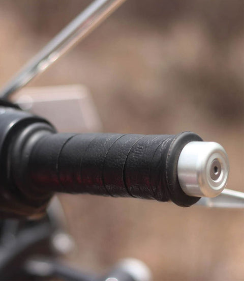 Grips Vintage Moto Black Trip Machine CafeTwin – cafetwin