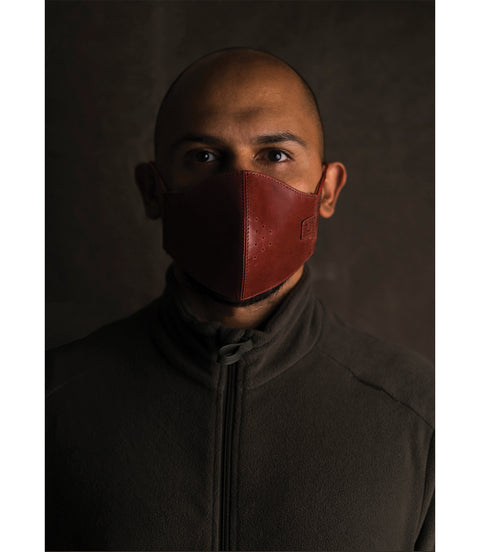 Maschera Moto Antismog Trip Machine Cherry Red - cafetwin