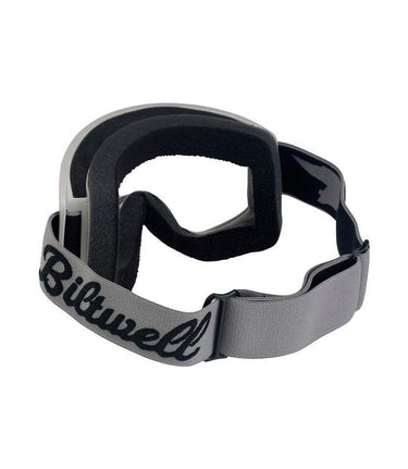 Masque Moto 2.0 Biltwell Script Titanium - cafetwin