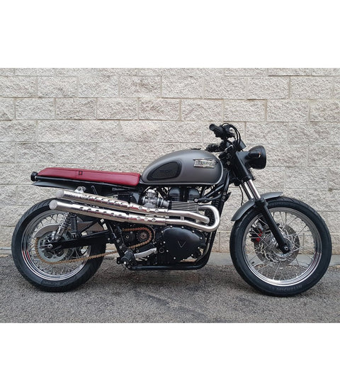 Bonneville Scrambler Scarico Alto