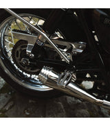 Cubrecadena para Triumph - Plata Brillante - cafetwin