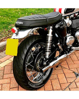hinterer Kotflügel Schwarz für Triumph ab 2016 - cafetwin