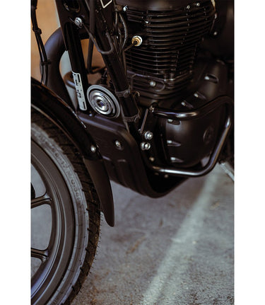 Engine guard for HNTR 350 - Black - cafetwin
