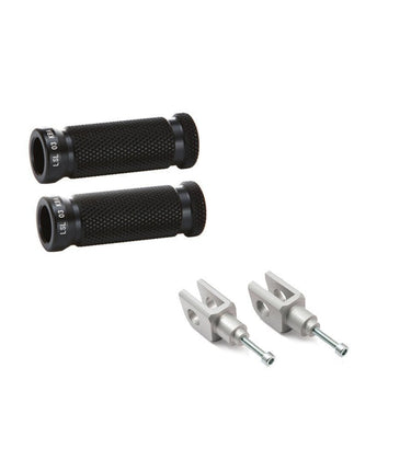 Foot Pegs Rear for Himalayan - Black - LSL - cafetwin