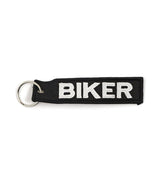 Motorcycle Biker Keychain in Fabric - cafetwin