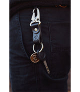 Black Keychain - Cafe Twin x Trip Machine - cafetwin