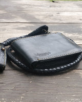 Portafoglio Moto con Catena Nero - Trip Machine - cafetwin