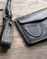 Portafoglio Moto con Catena Nero - Trip Machine - cafetwin