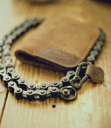 Portefeuille Moto Marron - Trip Machine - cafetwin