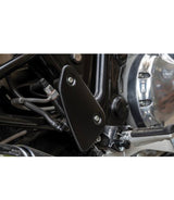 Black Heel Guards for Continental GT 650 - cafetwin