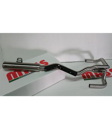 High 2 in 1 Exhaust for BMW R80 / R100 - Approved - Mass - cafetwin