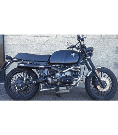 High 2 in 1 Exhaust for BMW R80 / R100 - Approved - Mass - cafetwin