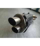 Exhaust High for Bonneville from 2001 to 2016 - Homologated - Mass - cafetwin