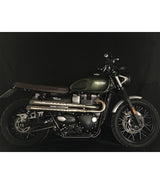 Auspuff Hoch für Triumph Zugelassen - Mohave Uk Style - Mass - cafetwin