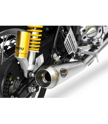 Exhaust Conical Moto for Continental GT 535 - Zard - cafetwin