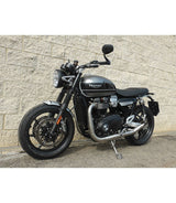 Exhaust for Speed Twin 1200 - Homologated - Hot Rod - Mass - cafetwin