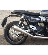Exhaust for Speed Twin - 2in1 - Homologated - Mass Exhaust - cafetwin