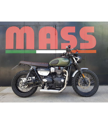 Exhaust for Street Scrambler - Cross 2in1 - Mass Exhaust - cafetwin