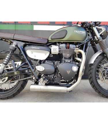Exhaust for Street Scrambler - Cross 2in1 - Mass Exhaust - cafetwin