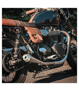 Échappement pour Street Twine Speed Twin - Saturn V Brushed - cafetwin